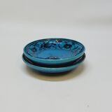 2 Coupelles En Céramique Bleu Turquoise De Perse