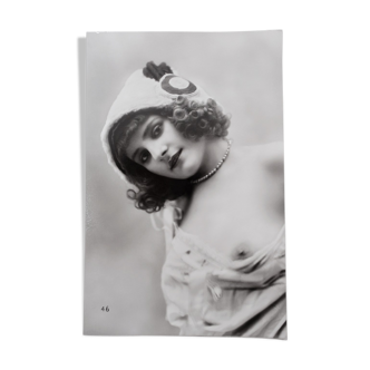 Photographie femme belle époque 1920 vintage