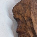 Miroir en bois sculpté Espagne années 1940 44x65cm