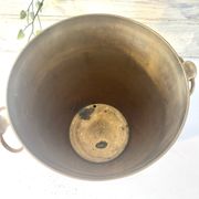 French vintage cloisonne champagne bucket with grape and vine design