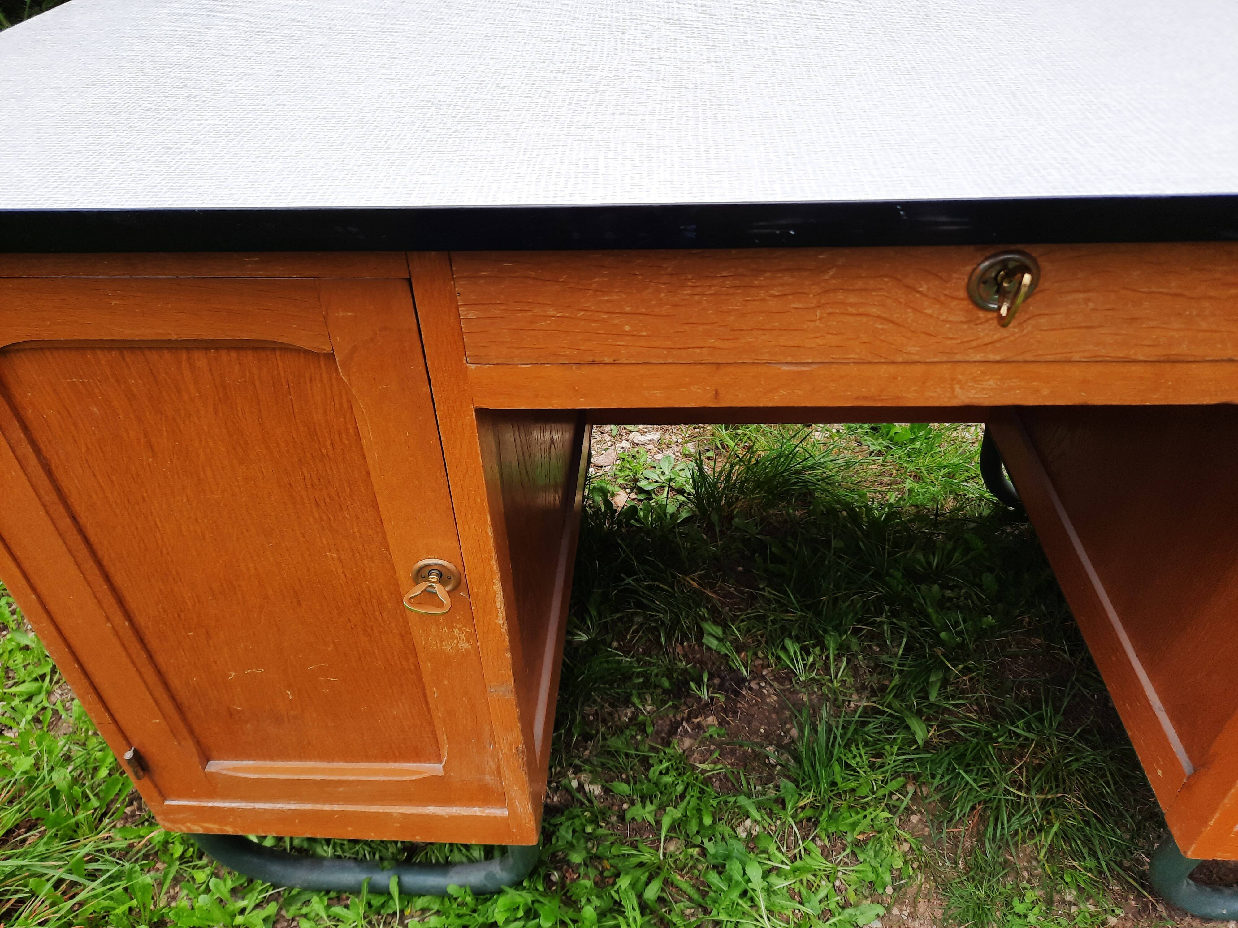 Schoolmaster's desk from the 50s and 60s