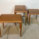 Nest of Tables in Oak Wood, Denmark 1960s, Set of 3