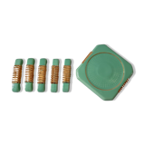 Set of a bottle bottom and 5 knife holders in art deco mint green ceramic