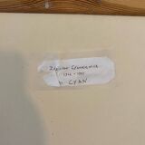 Polish school portrait of Cyan (1912-1981)