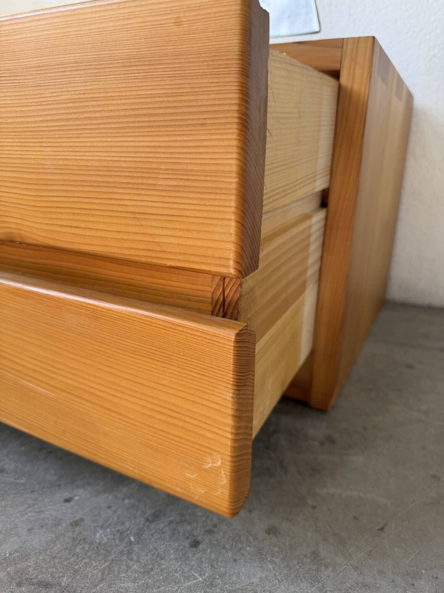 Bedside cabinet pine Maison Regain