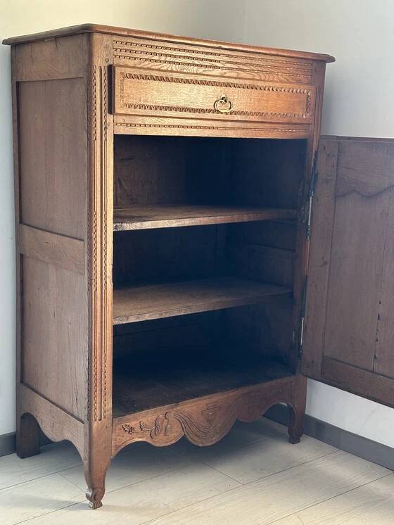 Solid wood Norman-style jam cupboard
