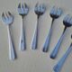 6 Art Deco oyster forks by Jean François Guillaumot