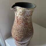 Accolay ceramic pitcher vase, 1960 vintage