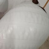 Vintage ceiling lamp with wood accent