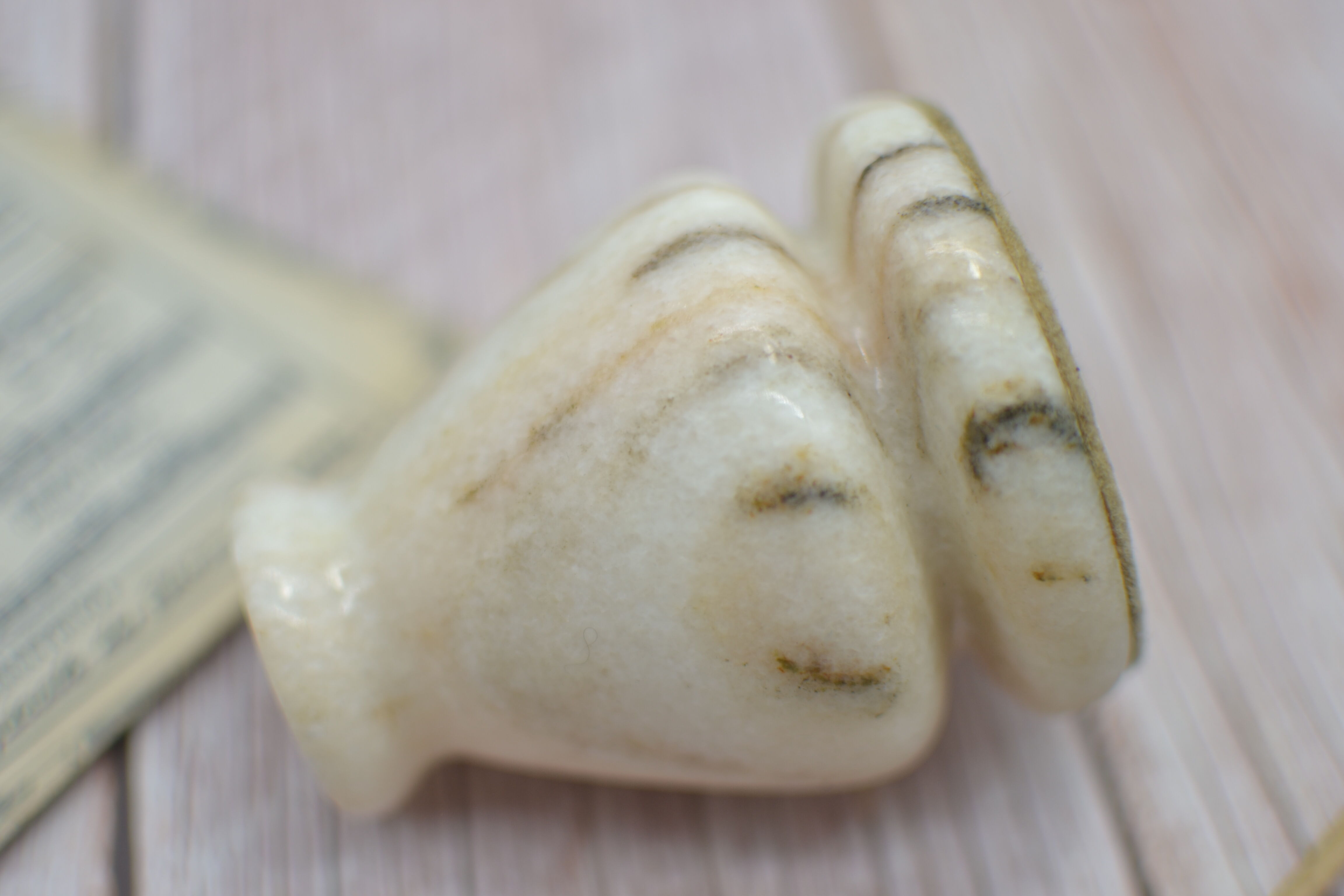 Marble candle holder
