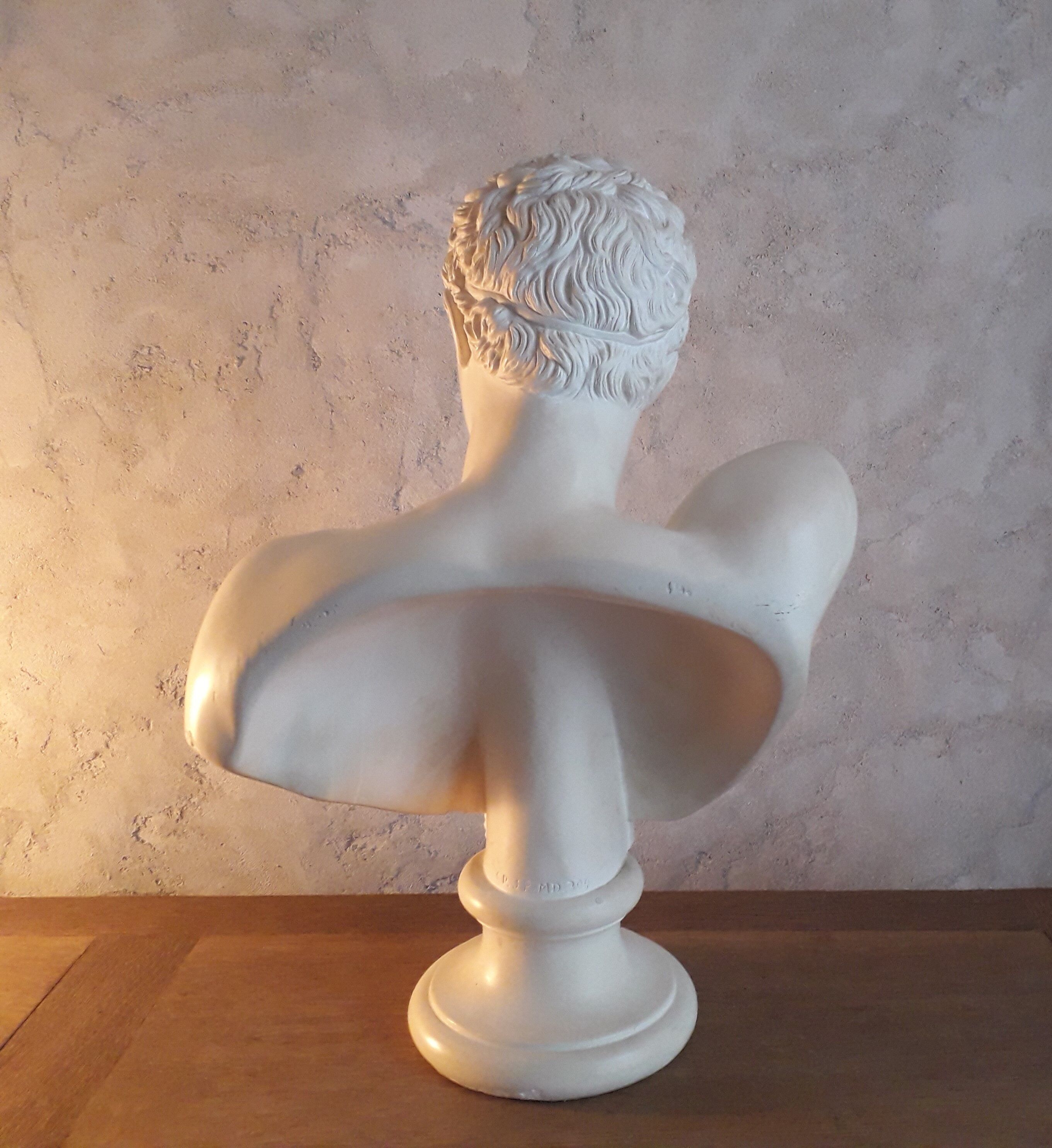 Hermes plaster bust