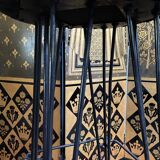 4 restored "Eiffel" model bar stools