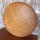 Old vintage braided wicker sieve