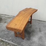 Duo of brutalist tables