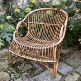 Salon de jardin en rotin
