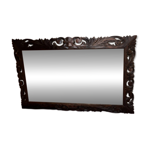 Miroir ancien en bois