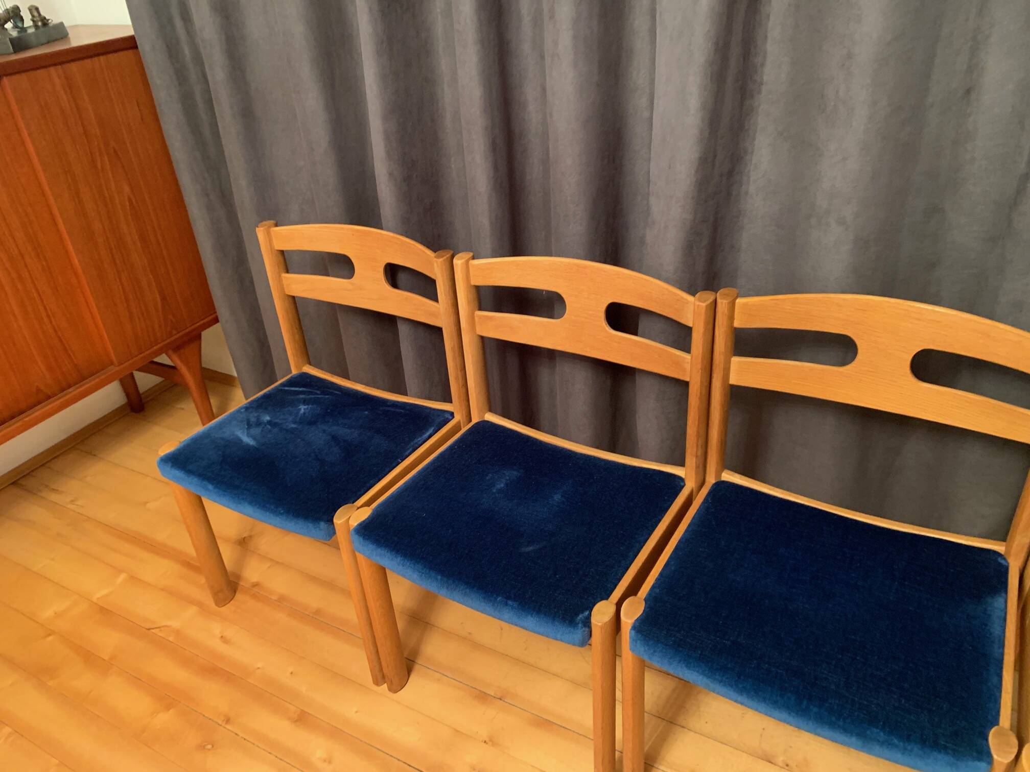 Set of four Asko Export chairs, Finland, 1960s