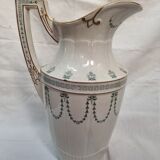 Water broc, iron earth bowl 1920 Gien