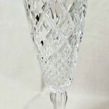 6 Bohemian Crystal Champagne Flutes