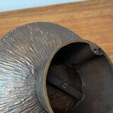 Brutalist Bronze Candle Holder Mid-Century, 1960s