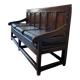 Vintage rustic wooden bench / antique bench