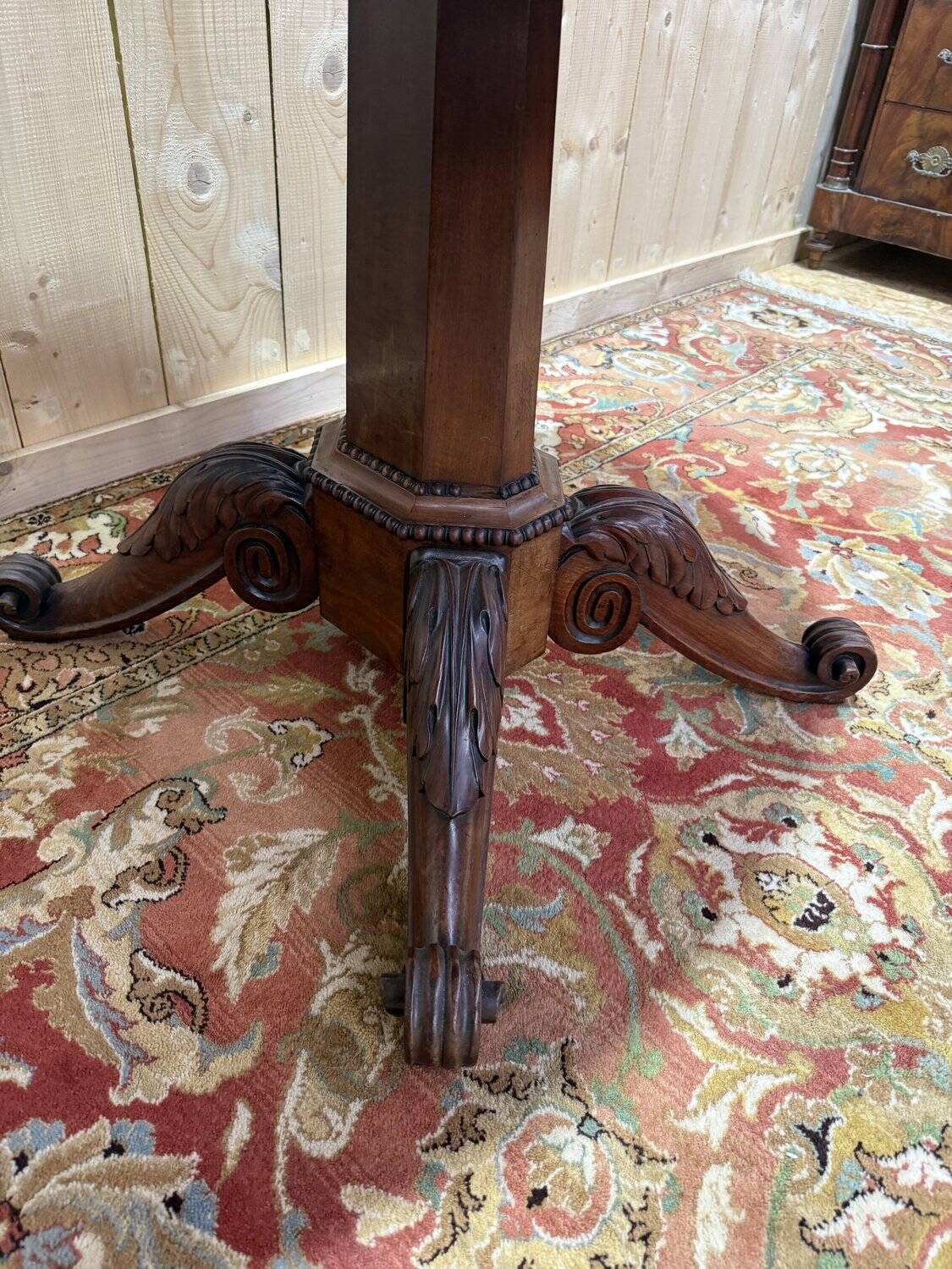 Oval gueridon from the Napoleonic III period.