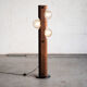 Brutalist floor lamp by Temde Leuchten