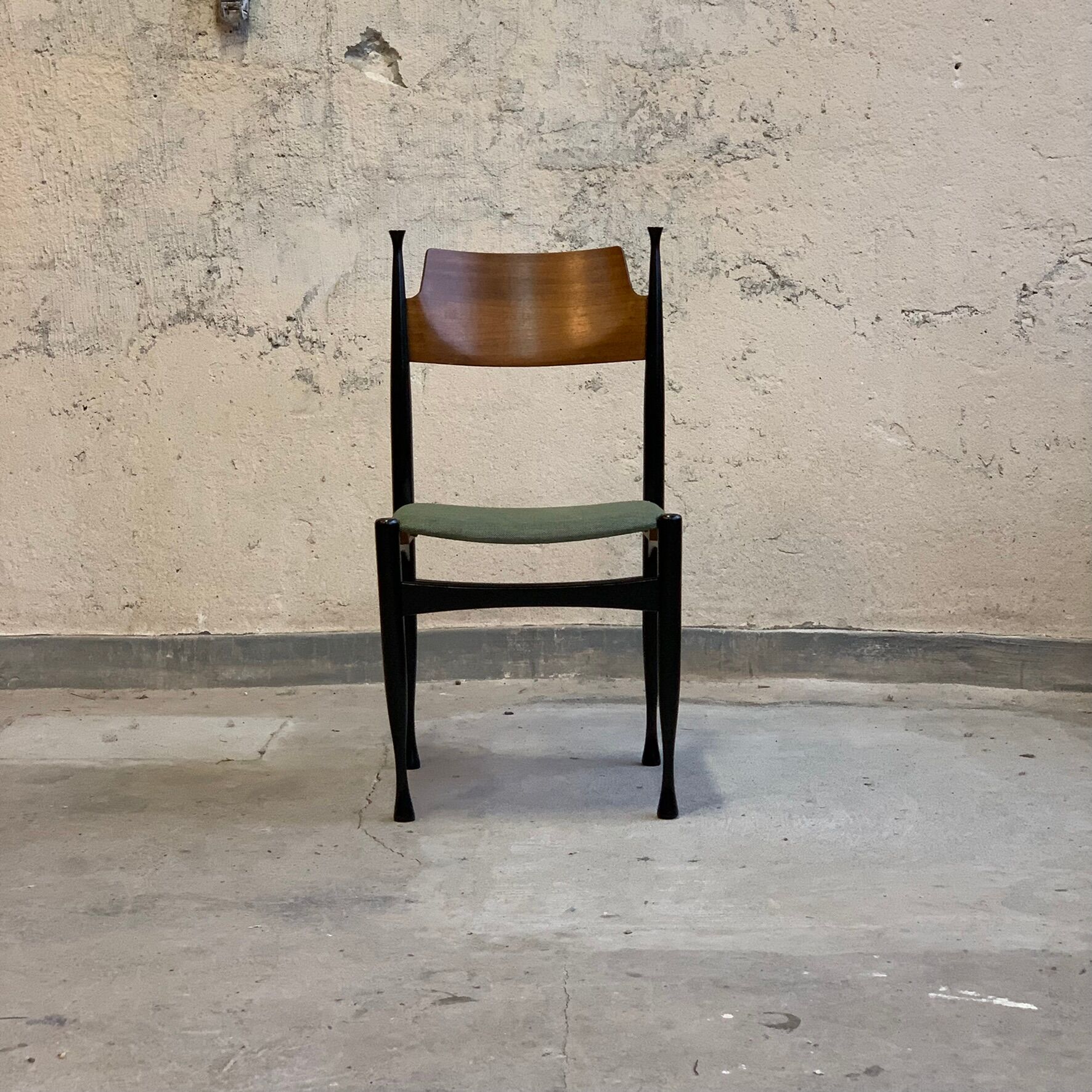 Set of dining chairs, old Yugoslavia, 1960s - 1970s, vintage, prl design