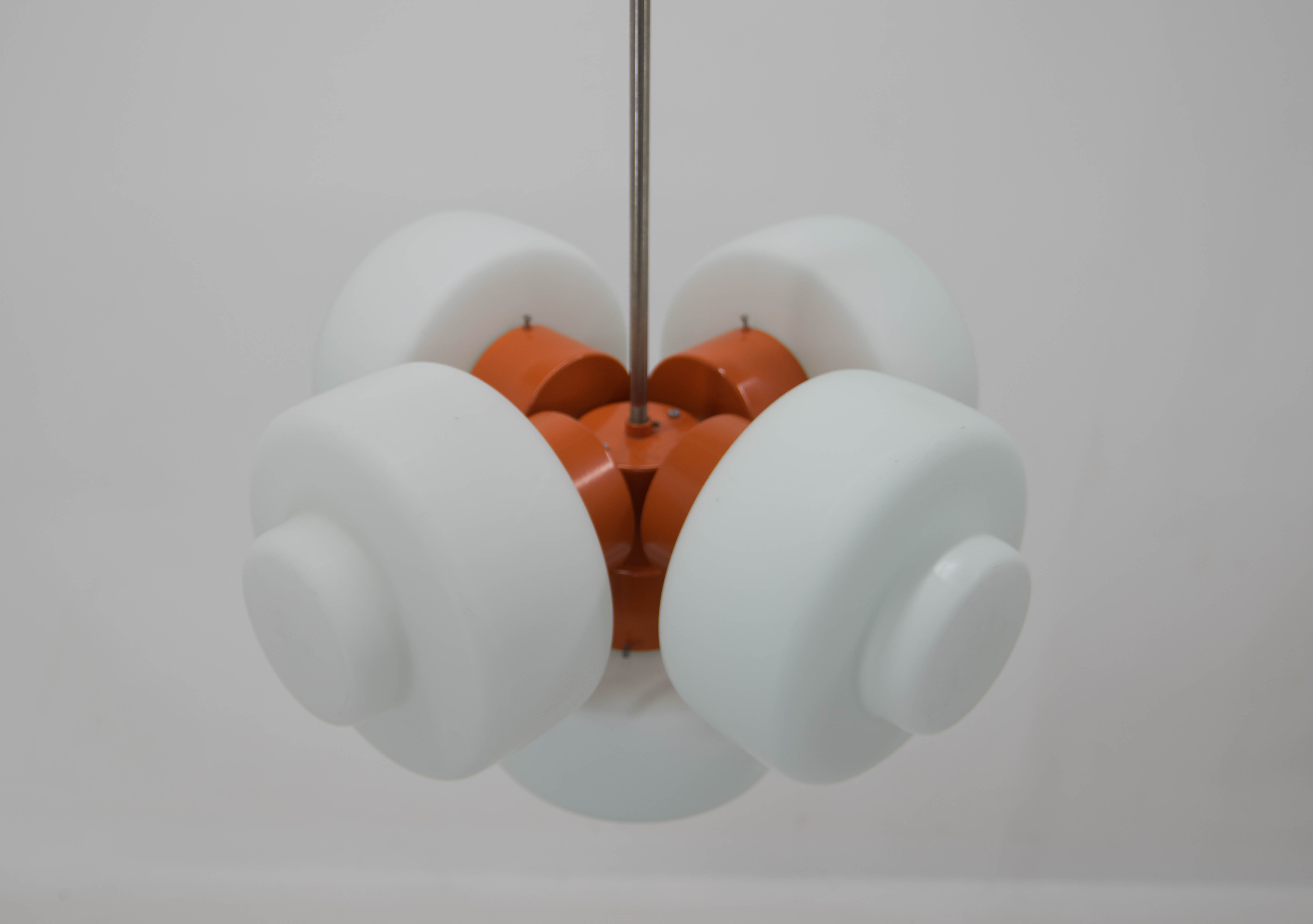 Midcentury chandelier, Napako, 1960