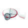 Plafonniers en opaline dentelée années 40-50 électrifiée