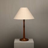 Scandinavian Art Deco Table Lamp in Teak, Denmark 1940s
