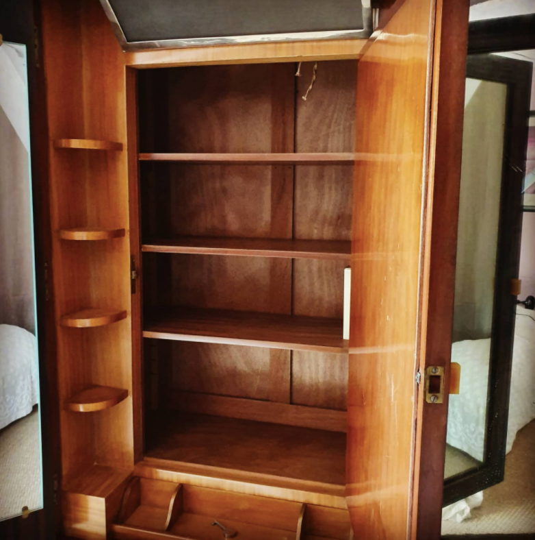 Armoire coiffeuse époque art-déco des années 30
