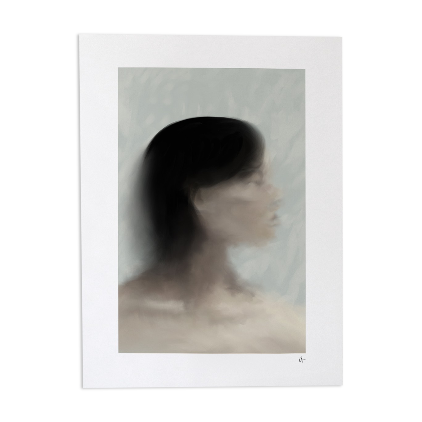 Art print - Anna: Breathing