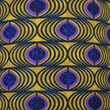 Pair of vintage bedside lamps peacock pattern