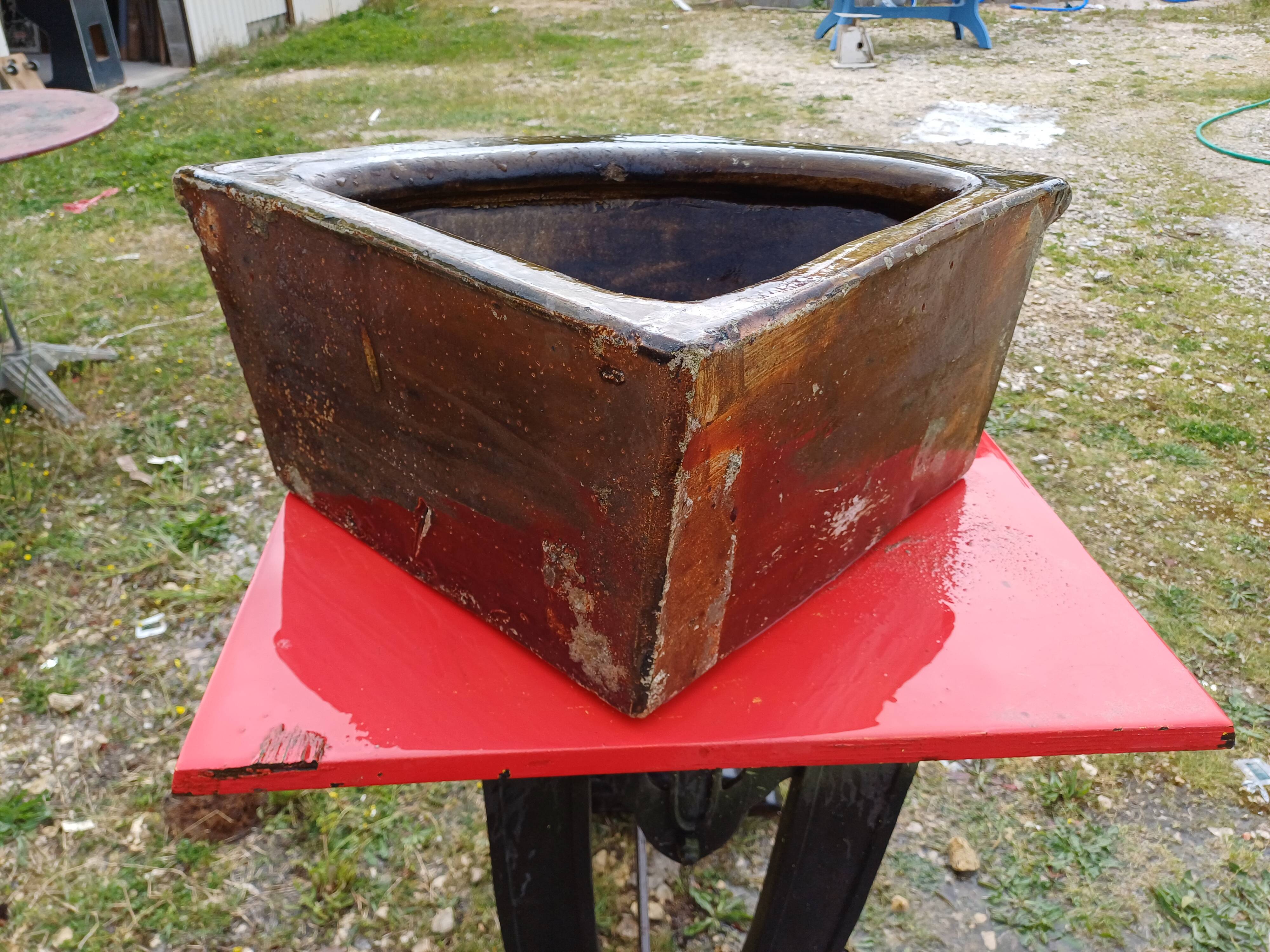Bac en Fonte émaillée