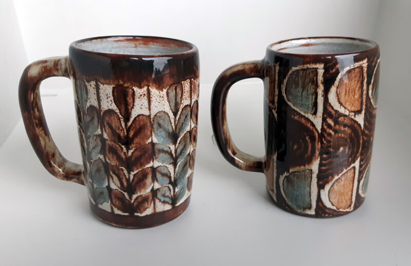 Pair of mugs from J-C Malarmey