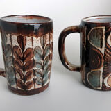 Pair of mugs from J-C Malarmey