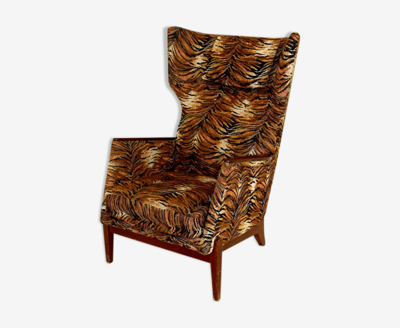 Fauteuil vintage "tigre", Suède, 1960