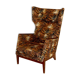 Fauteuil vintage "tigre", Suède, 1960