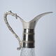 Cruche a vin transparente bec inox