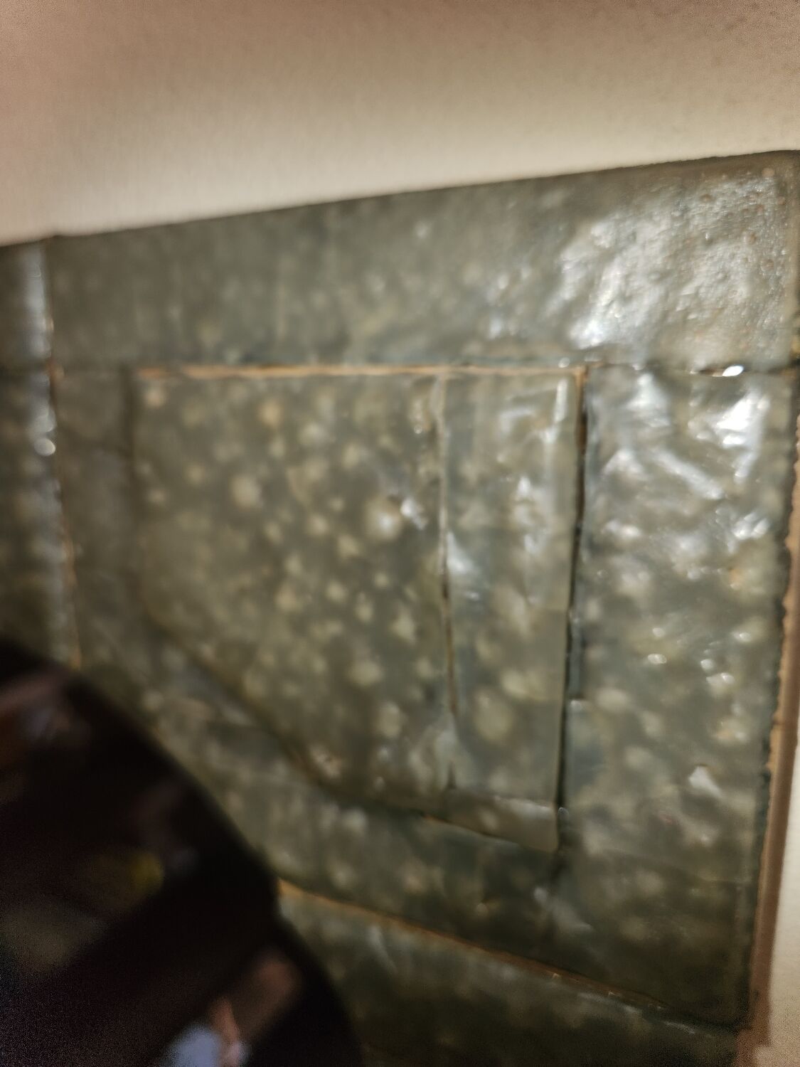 Ceramic mirror by Guy Trevoux