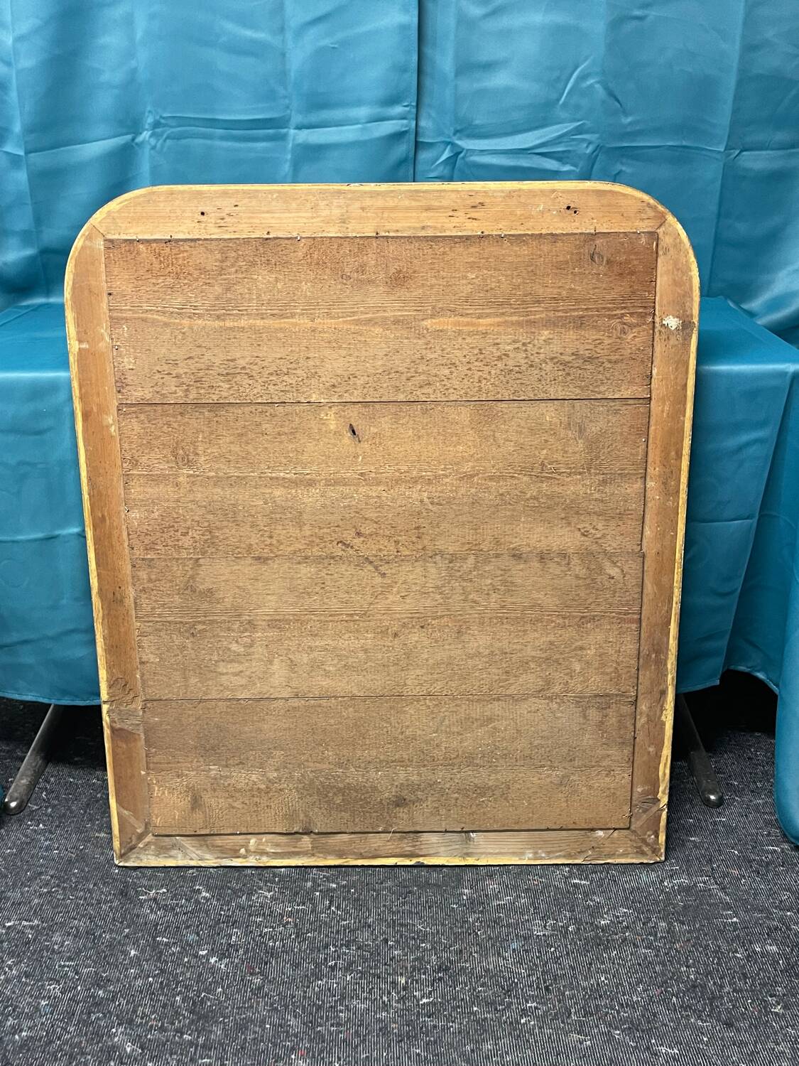 Old mirror from the Louis Philippe period around 1840, original leaf gilding, good condition