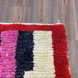 Traditional handmade Berber rug in pure wool, size 100 x 300 cm
