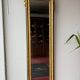 Mirror between two Louis XVI style in gilded wood with leaf around 1900