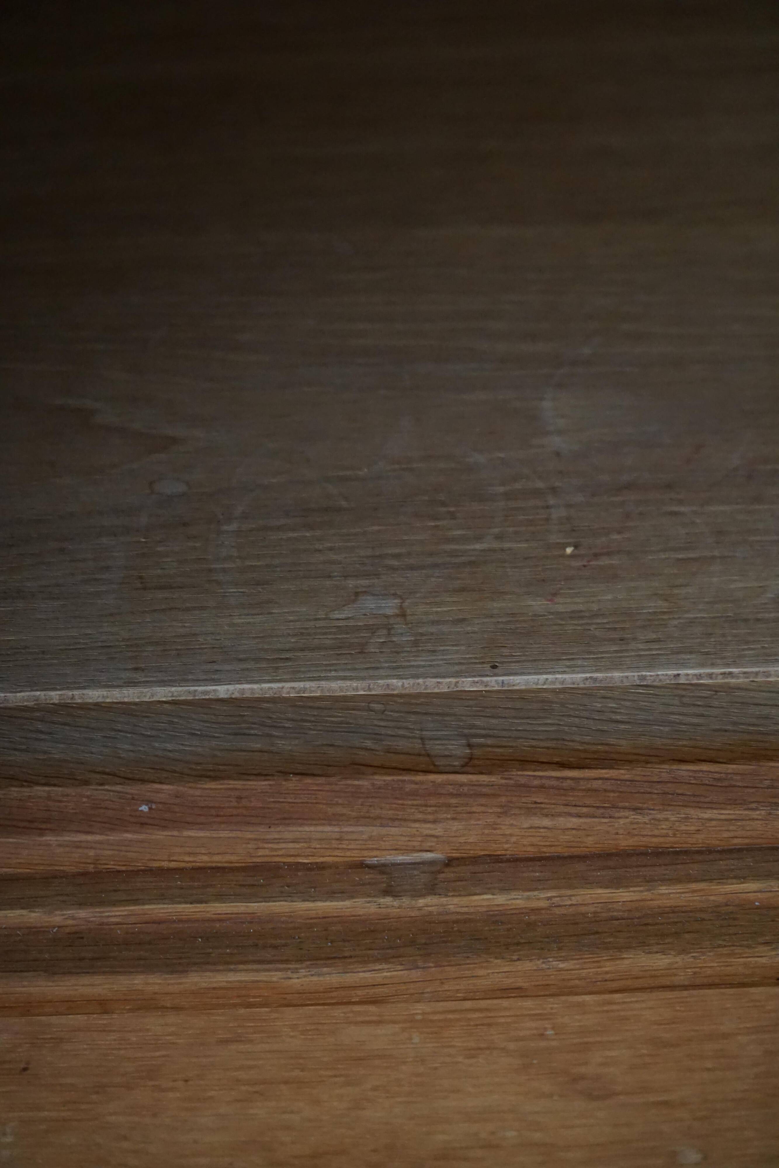 Henning Kjærnulf, enfilade in oak, mid-century Danish, Nyrup Møbelfabrik, 1960s.