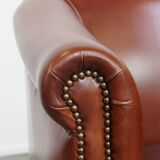 Club Chair in Cowhide Leather