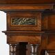 Petit Buffet Deux Corps en Noyer Massif, style Renaissance – Milieu XIXe