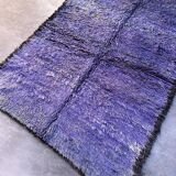 Blue Moroccan carpet - 190 x 350 cm