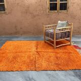 Moroccan rug Beni M'guild orange - 198 x 250 cm