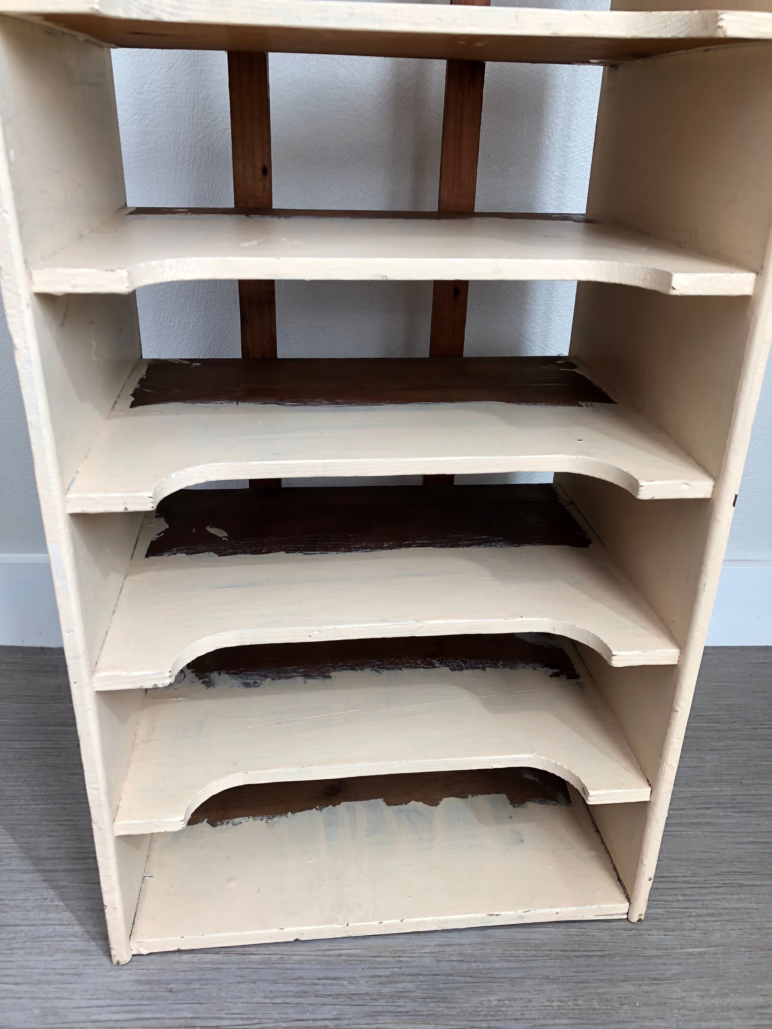 Patinated locker Cabinet